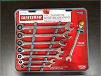 Craftsman 8pc Comb. Ratcheting Wrench Set Metric