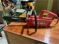 Electric Toro, 10 inch chainsaw