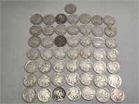 50 Estate Buffalo Nickel Collectors bundle