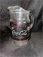 Coca-Cola Glass Pitcher