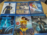 6- Assorted Blu-Ray's Group X
