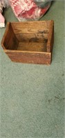 Little vintage wood box