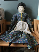 Vintage china doll,