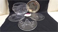 CHRISTMAS SERVING TRAYS