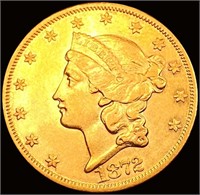 1872 $20 Gold Double Eagle