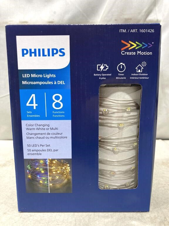 Philips Led Micro Lights 4 Sets