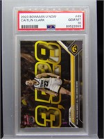 Caitlin Clark 2023 Bowman U Scoring Record PSA 10