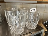 SET OF 4 GLASSES