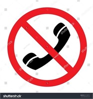 NO PHONE CALLS - TEXT or LEAVE A MESSAGE