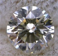 Gia Round 0.66ct N / Si2 Diamond