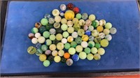 Fluorescent marbles