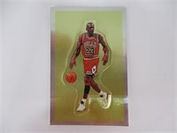 1991-92 Panini Gold Foil Sticker Michael Jordan