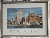 75H Manhattan New York Hoda Garnett Poster