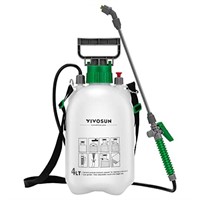VIVOSUN 1 Gallon Pump Pressure Sprayer, 4L
