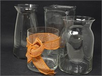 Glass Vase Lot