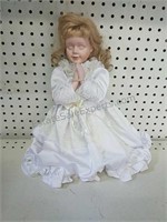 Vintage Porcelain Kneeling Praying Doll