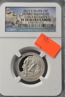 Silver U.S. Mount Rushmore Early Releases 2013-S P