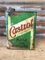 Castrol French Oil Tin
