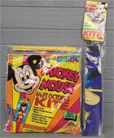 (2) Vintage Mickey Mouse Kites