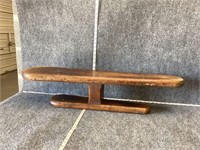 Old Wooden Ironing Board