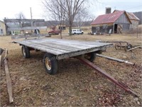 16' flat rack with Knowles running gear