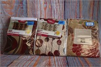 3 New window valance all different see pics