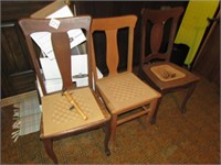 3- T BACK CHAIRS