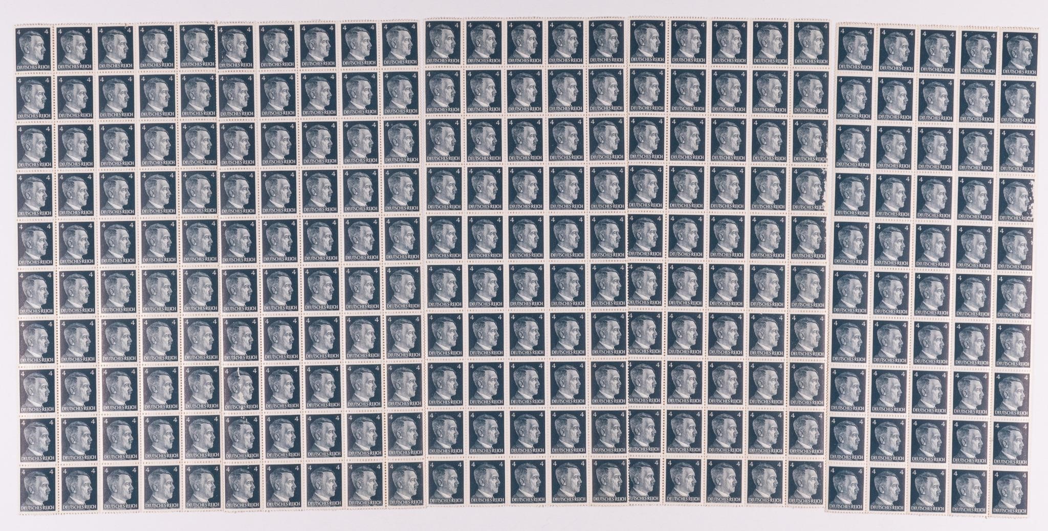 300 ADOLF HITLER STAMPS