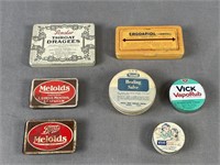 Vintage Advertising Tins etc