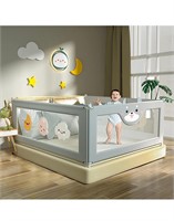 $140 EAQ Baby Guard Bed Rails for Toddlers-Multi