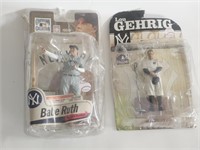 VTG COOPERSTOWN COLLECTION-BABE RUTH AND LOU