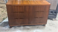 Walnut Mid Century Dresser