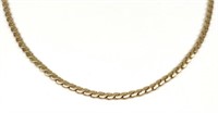 14K Yellow Gold Snake Chain Necklace (25" long)