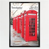 MCS Trendsetter Poster Frame, Black, 20 x 30 in,