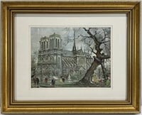 Maurice Legendre Notre Dame Art Print