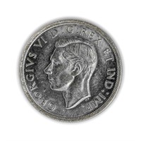 1939 Canadian silver dollar