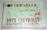1973 Chevrolet Owners Manual