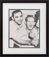 Yogi Berra and Whitney Ford Signed Photograph