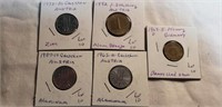 1965-1995 5-Austria Coins