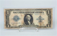 1923 Blue Seal One Dollar Silver Certificate