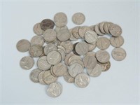 Group of Jefferson Nickels