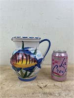 Ceramic fish pitcher/vase