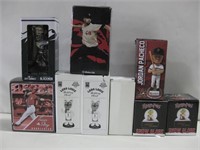 Assorted Sports Bobbleheads & Snow Globes