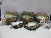 Singing Fish & Toy Dogs Untested