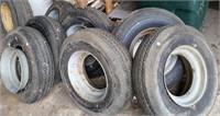 7 Goodyear Tires and Rims  8 - 14  5MH