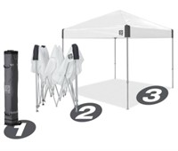 D3) POP UP CANOPY-USED VERY LITTLE, NICE CONDITION