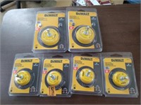 5 DEWALT Assorted Wire Cup Brushes..
