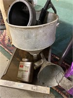 Collection of vintage funnels