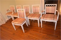 Lot of 6 Formal Chairs
