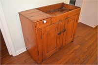 Primitive Dry Sink with Drawer